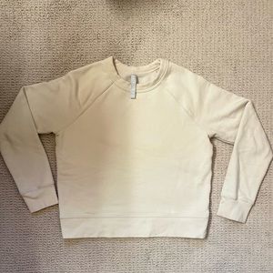 Athleta cream sweater